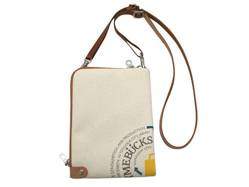 【豊岡鞄 エルダー TN008XM キナリイエロー】クロスミニショルダーバッグ